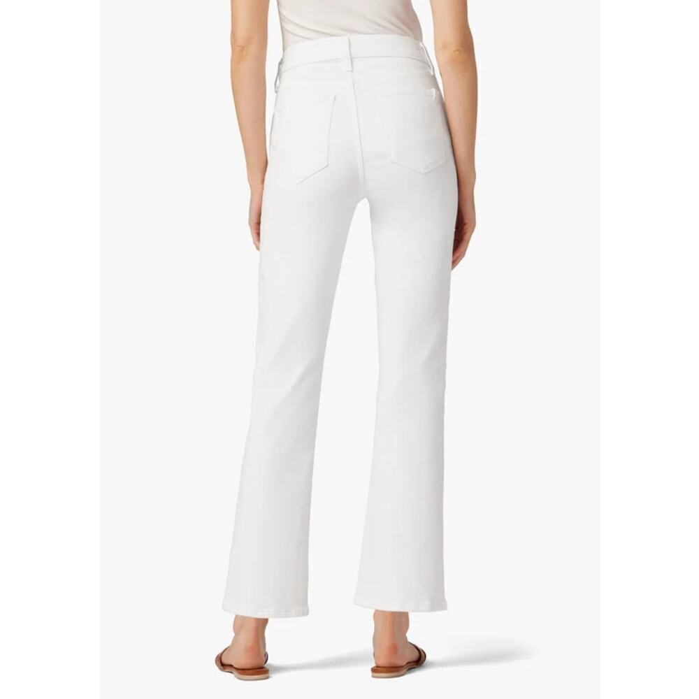 Joe's Jeans The Callie White Flawless High Rise Cropped Bootcut Jeans Size 30